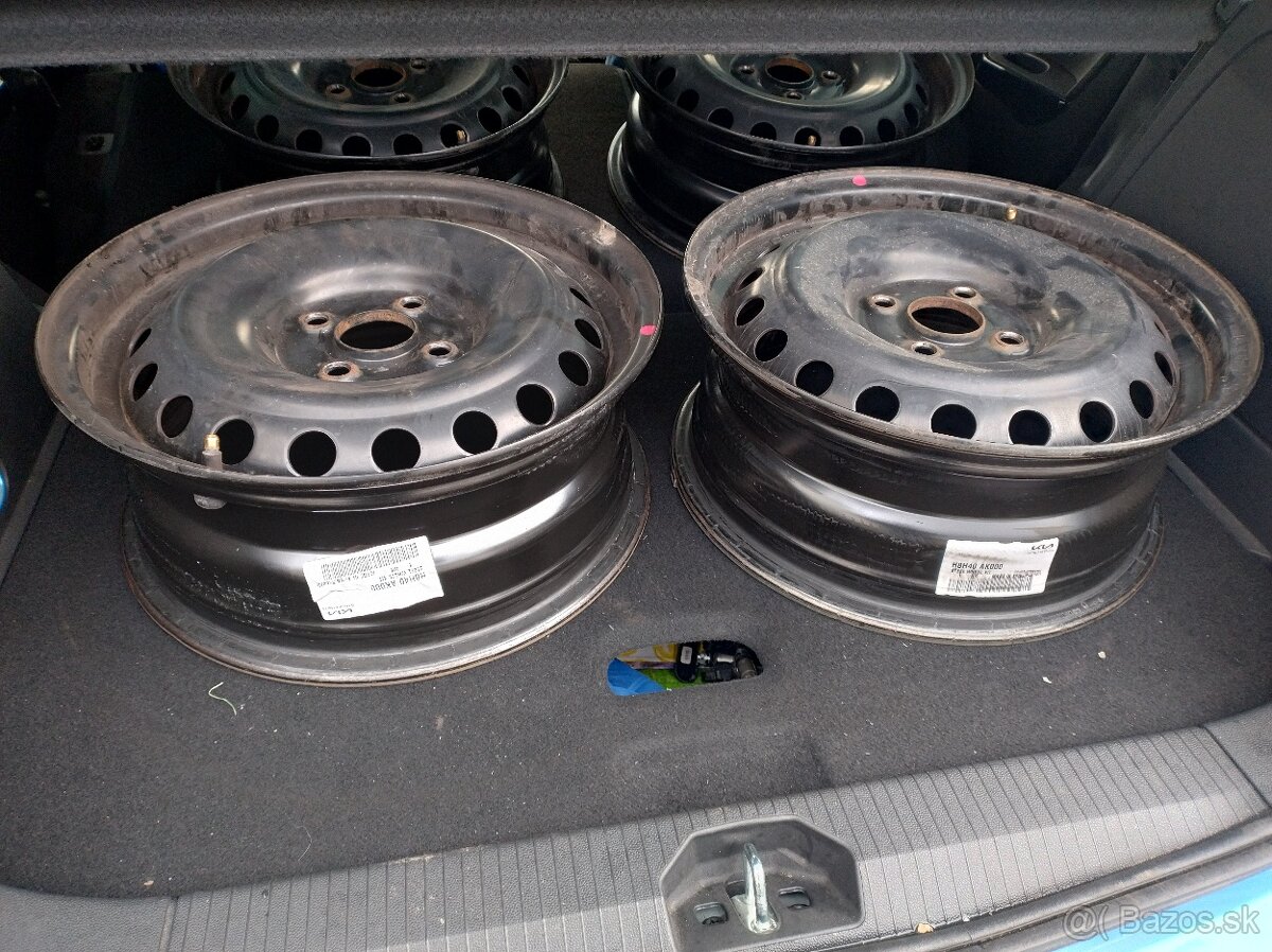 Originál plechové disky KIA 15" 4x100 - 2