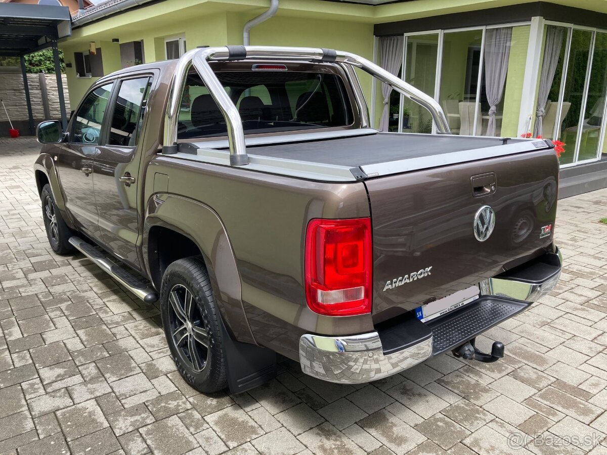 VW AMAROK 2.0Tdi 132kW , Automat , r.v. 2016 , Slovenske