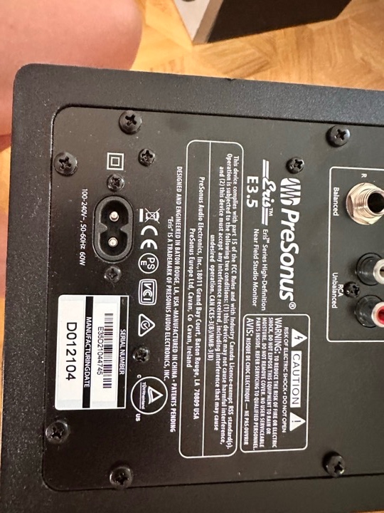 Repráky Štúdiovej kvality PreSonus ERIS E3.5 - 2