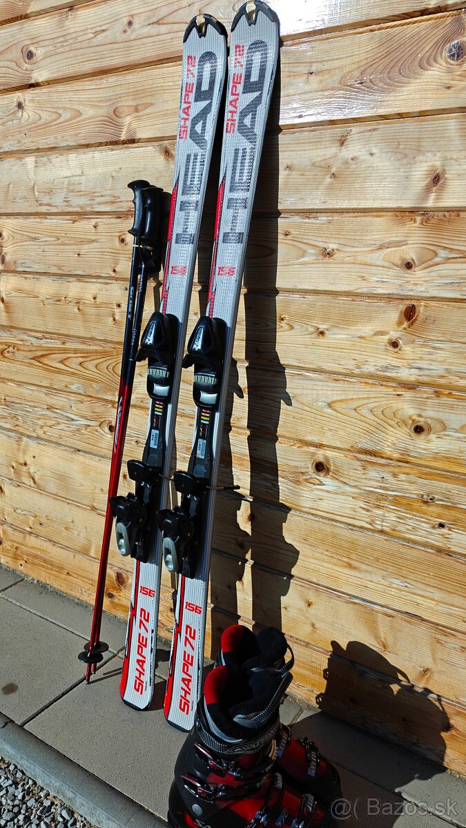 LYŽE HEAD SHAPE 72 156CM + SALOMON MISSION7 70 27CM - 2