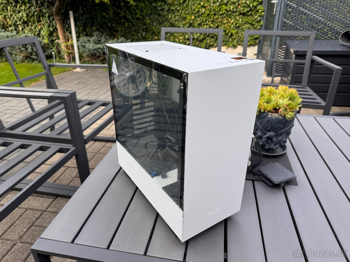 ATX PC skrinka - NZXT H510 matte white 2xFAN - 2