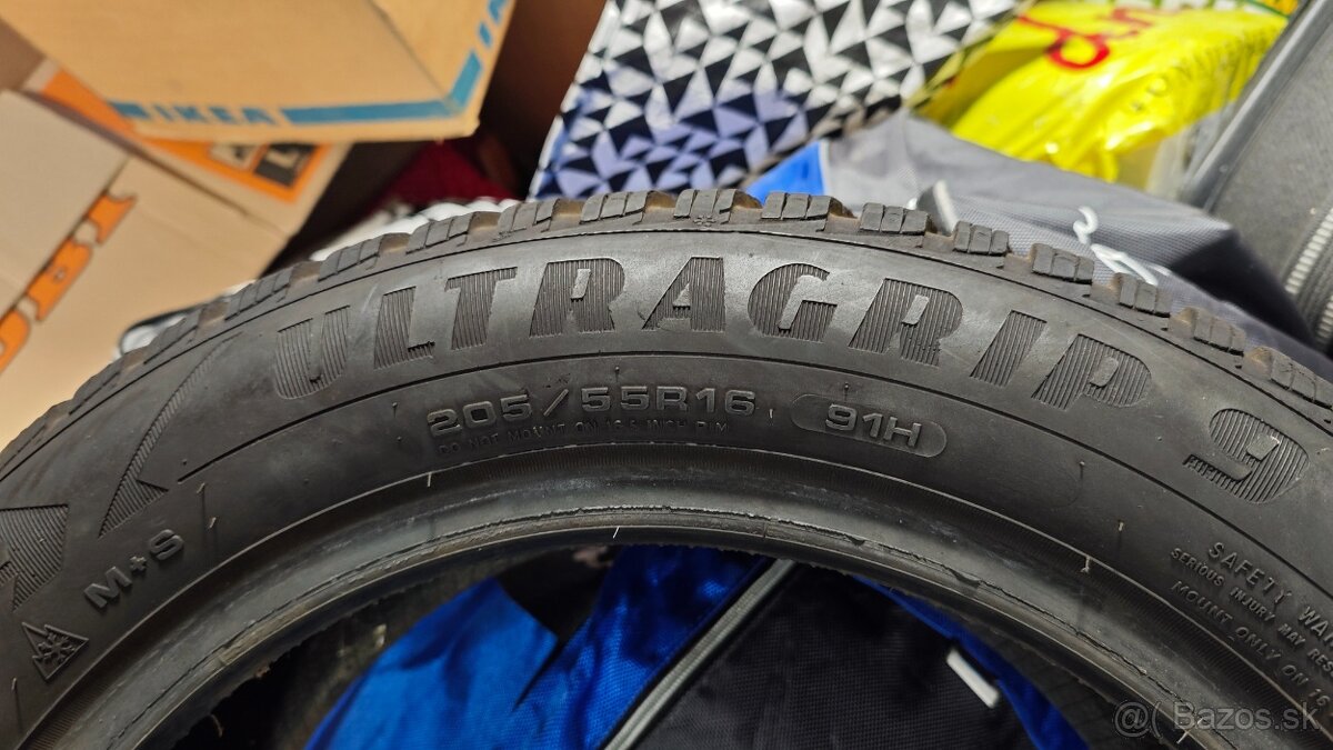 Goodyear Ultragrip 9 205/55R16 91H - 2