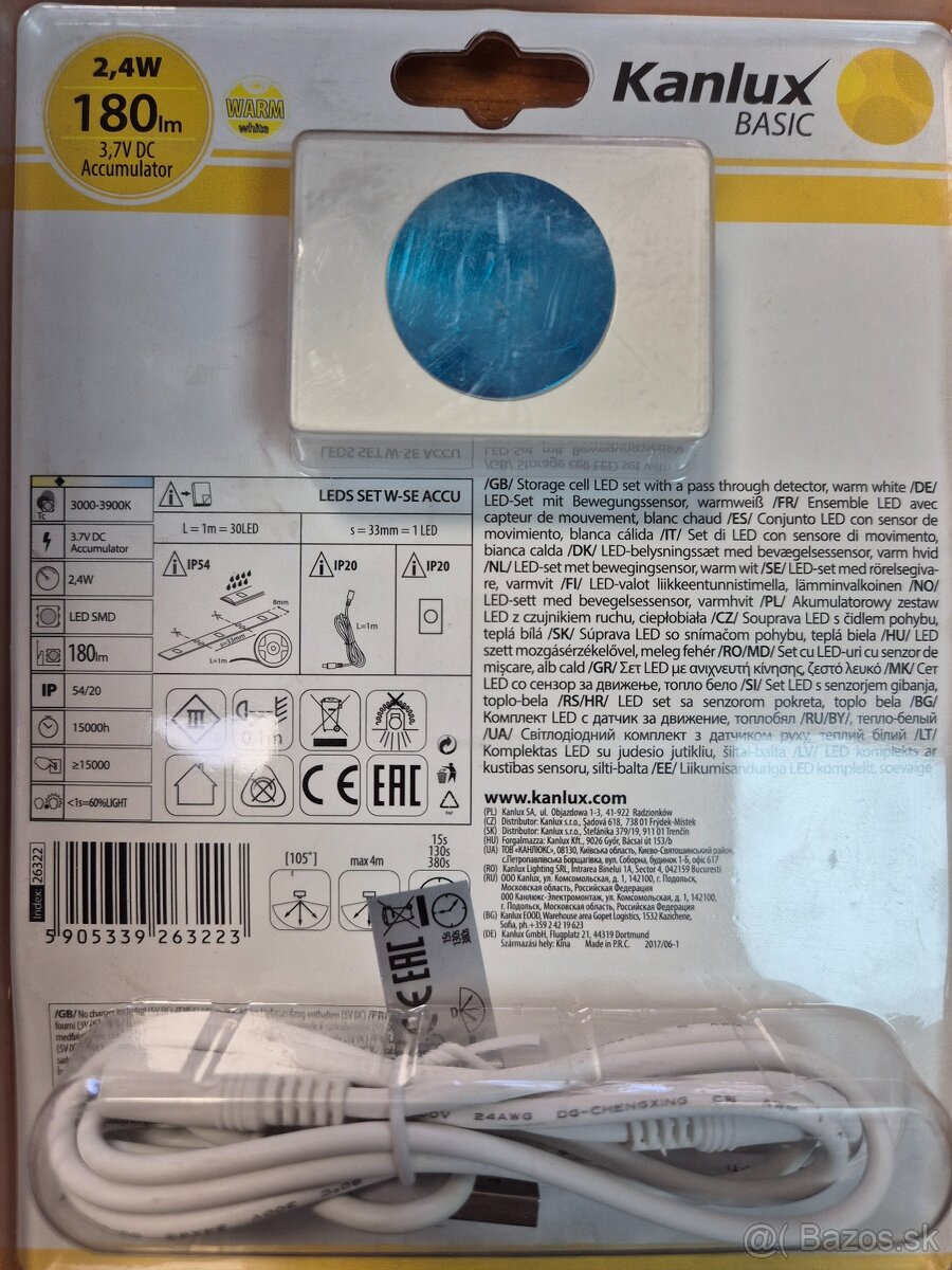 LED pás so senzorom pohybu - 2