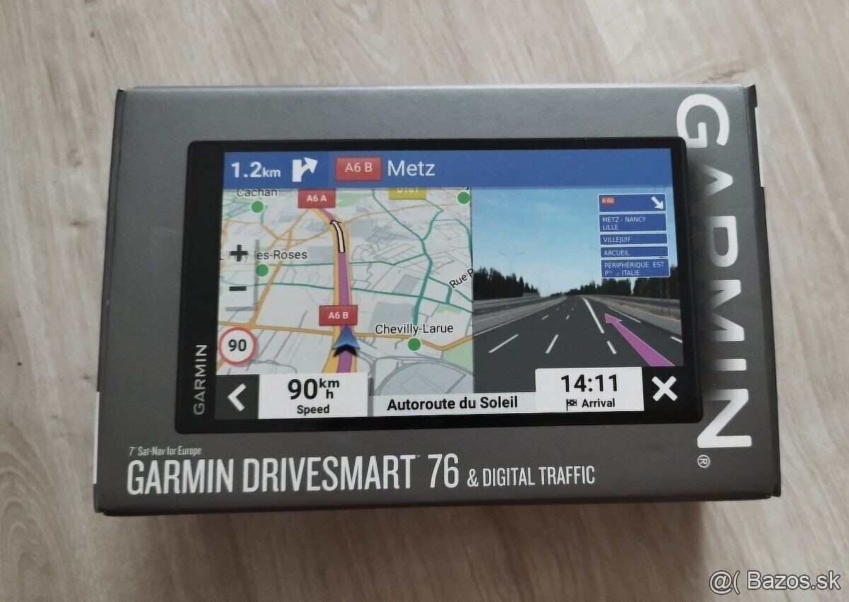 GARMIN DRIVE SMART 76 GPS navigácia s mapou 2026. - 2