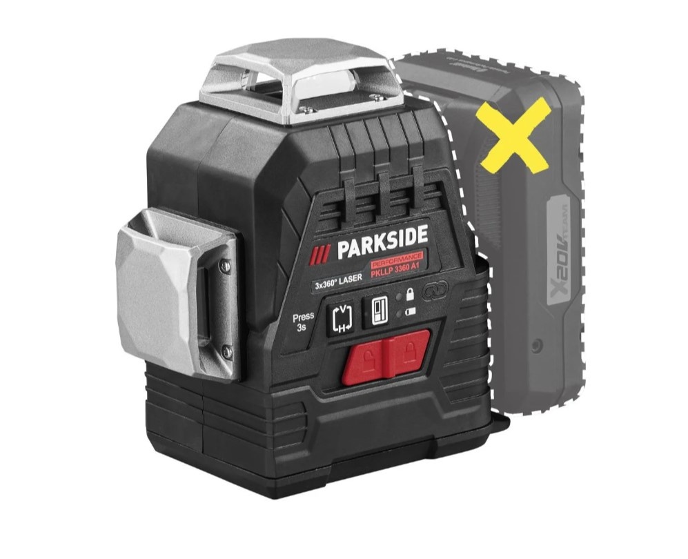 Aku krížový líniový laser - 2