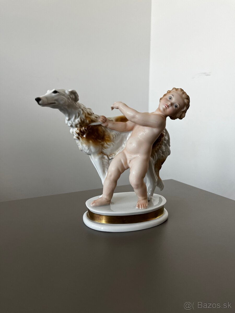 Porcelanovy pes - barzoj a dieta - 2