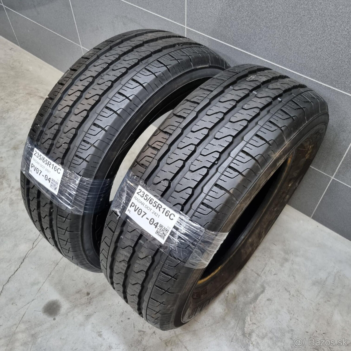 Letné dodávkové pneumatiky 235/65 R16C RADAR - 2