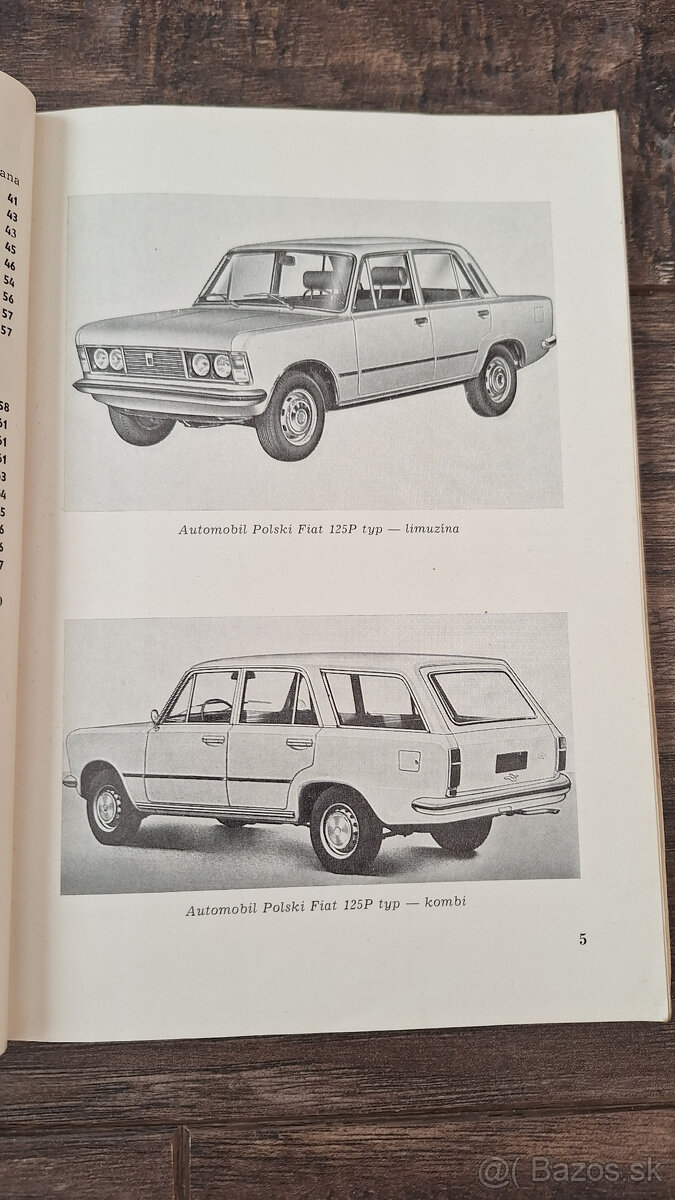 Polski FIAT 125p - Návod k obsluze - 2