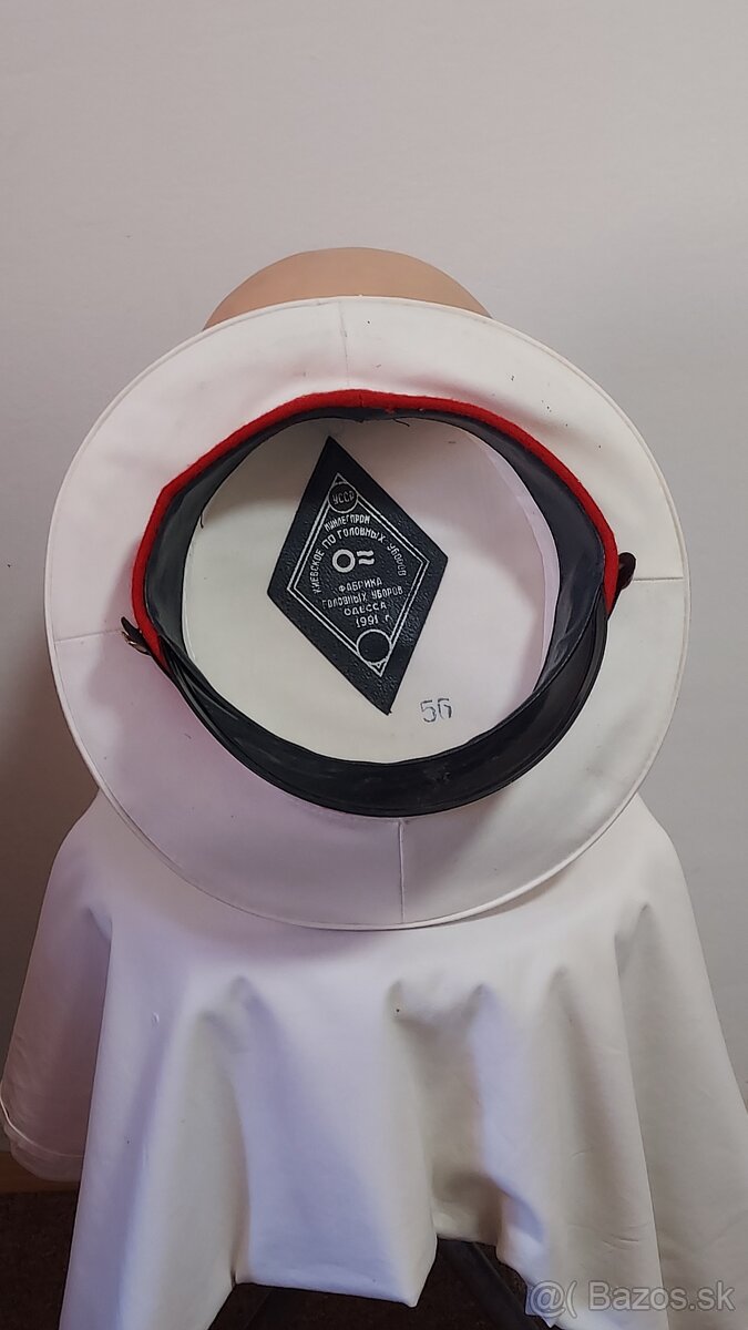 Čiapka. Brigadierka. Uniforma. Polícia. ZSSR. Rusko. originá - 2