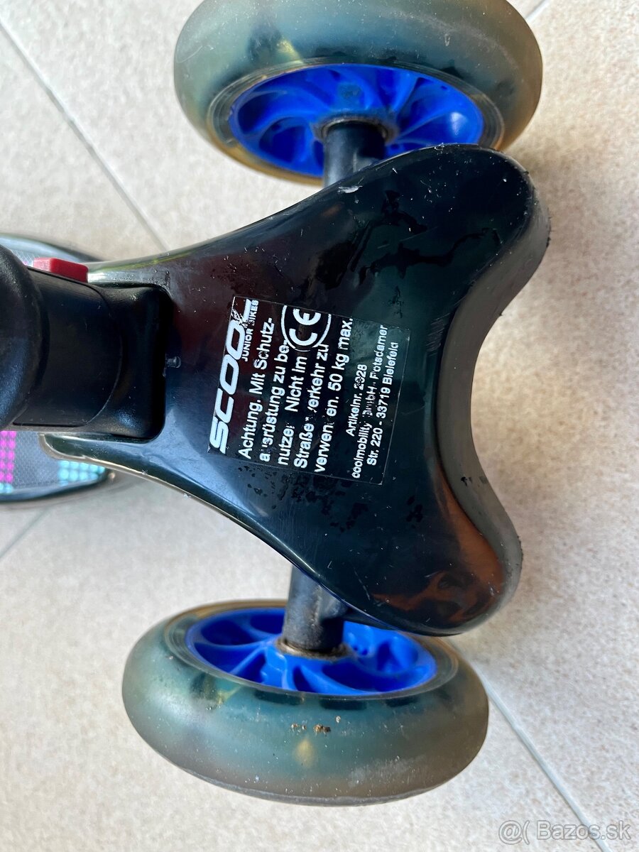 Kolobezka scool fľax mini od dvoch rokov - 2