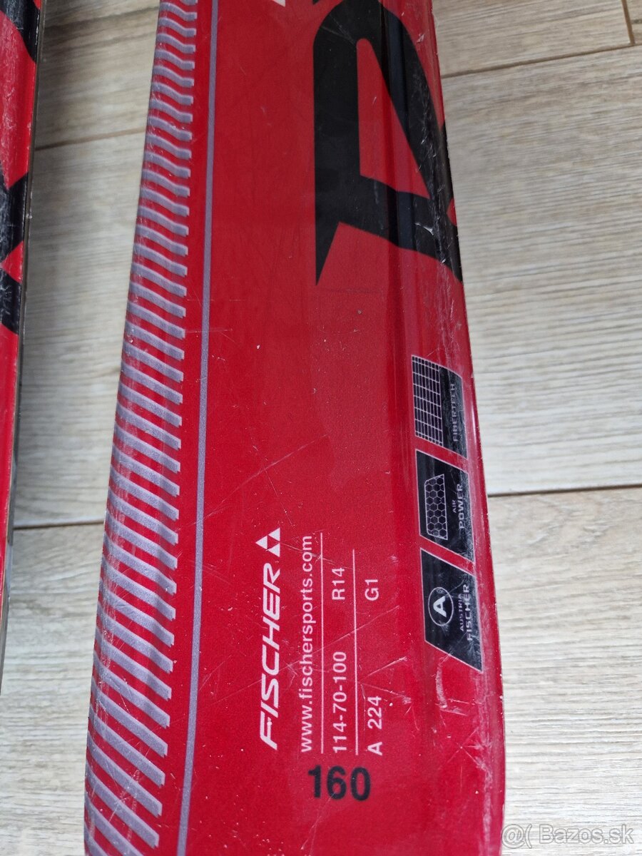 Predám 160 cm lyže Fischer RX - 2