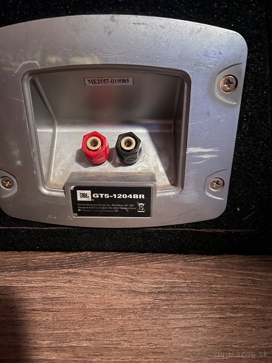 Predám subvofer+zosilovač - 2