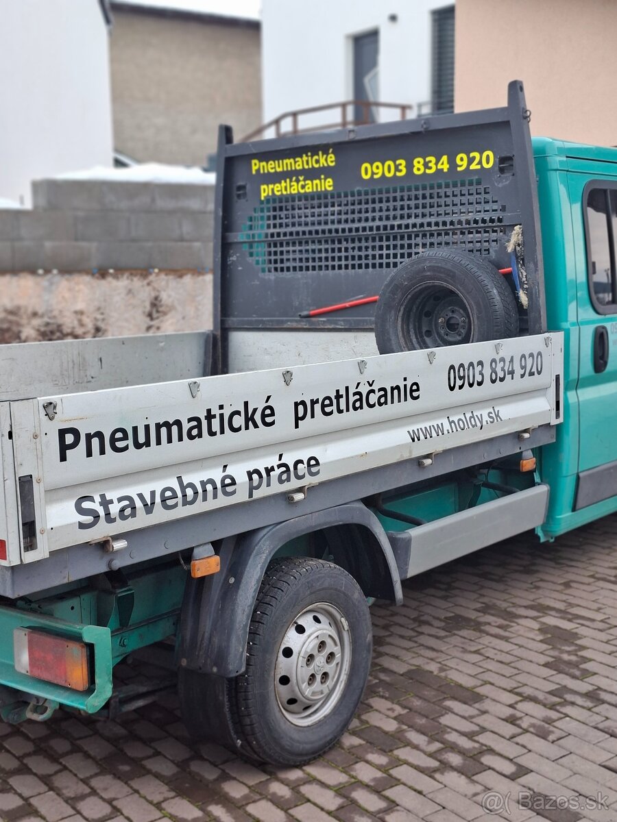 Pneumatické pretlacanie - 2