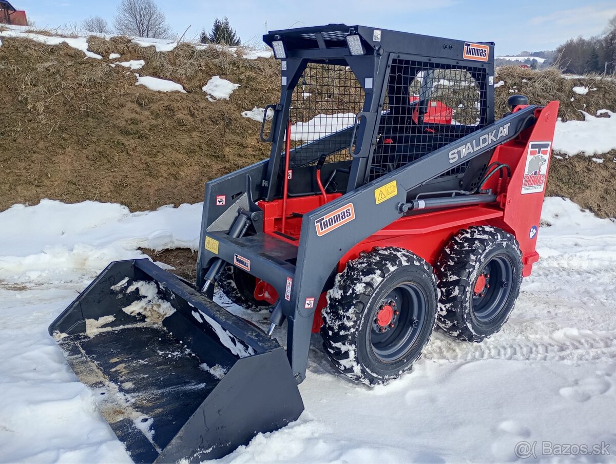 Šmykom riadený nakladač Thomas T133 - 2