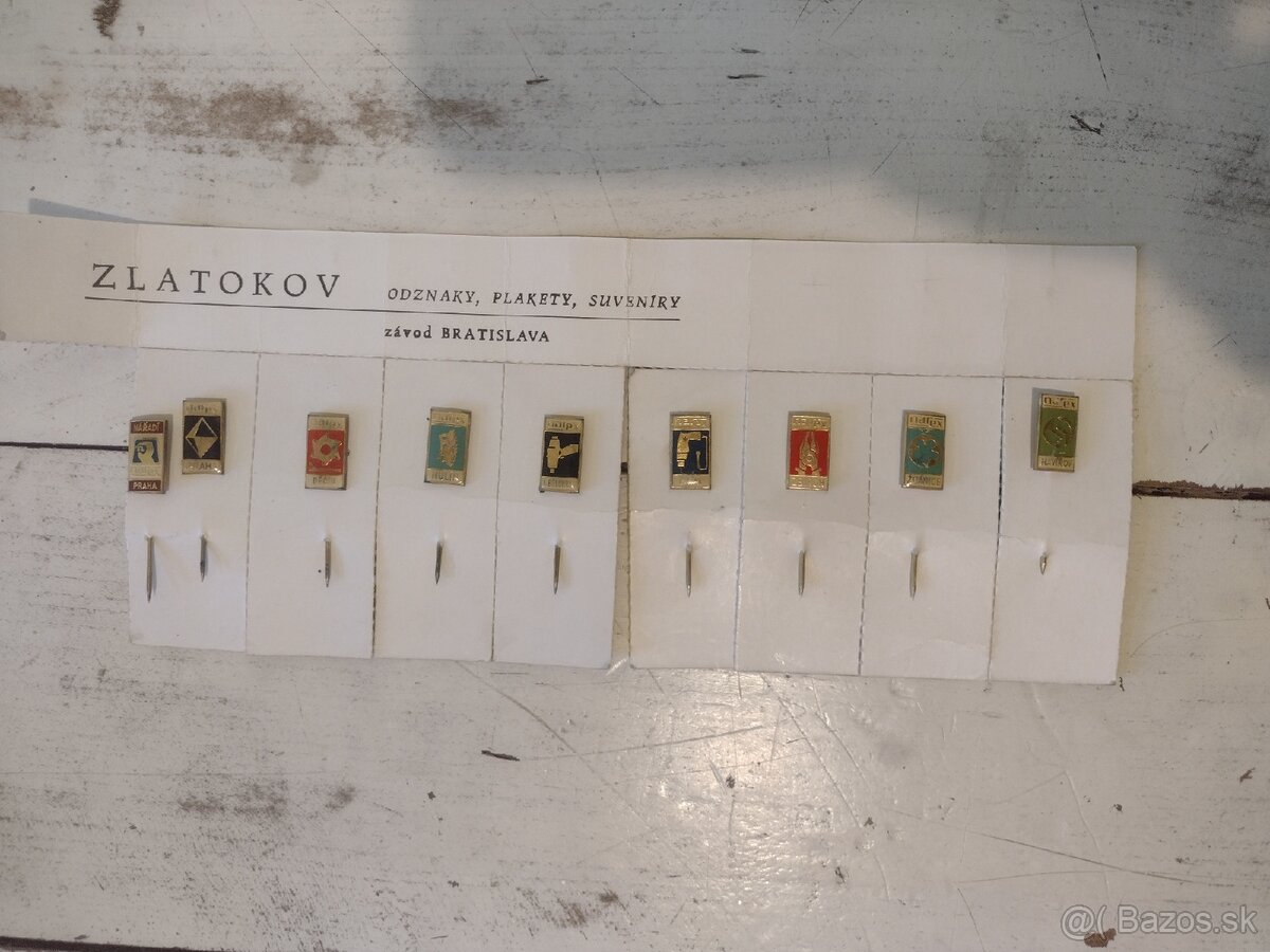 Staré odznaky. Rôzne. Všetko spolu - 2