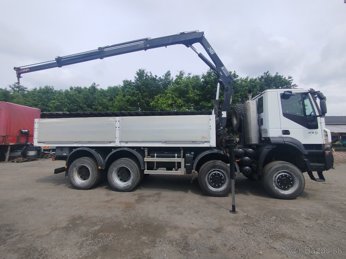 Iveco Trakker 450 8x8 s hr HIAB 144 - 2