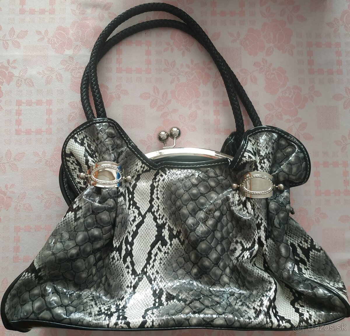 Kabelka , hadí vzor, vzor had - 2