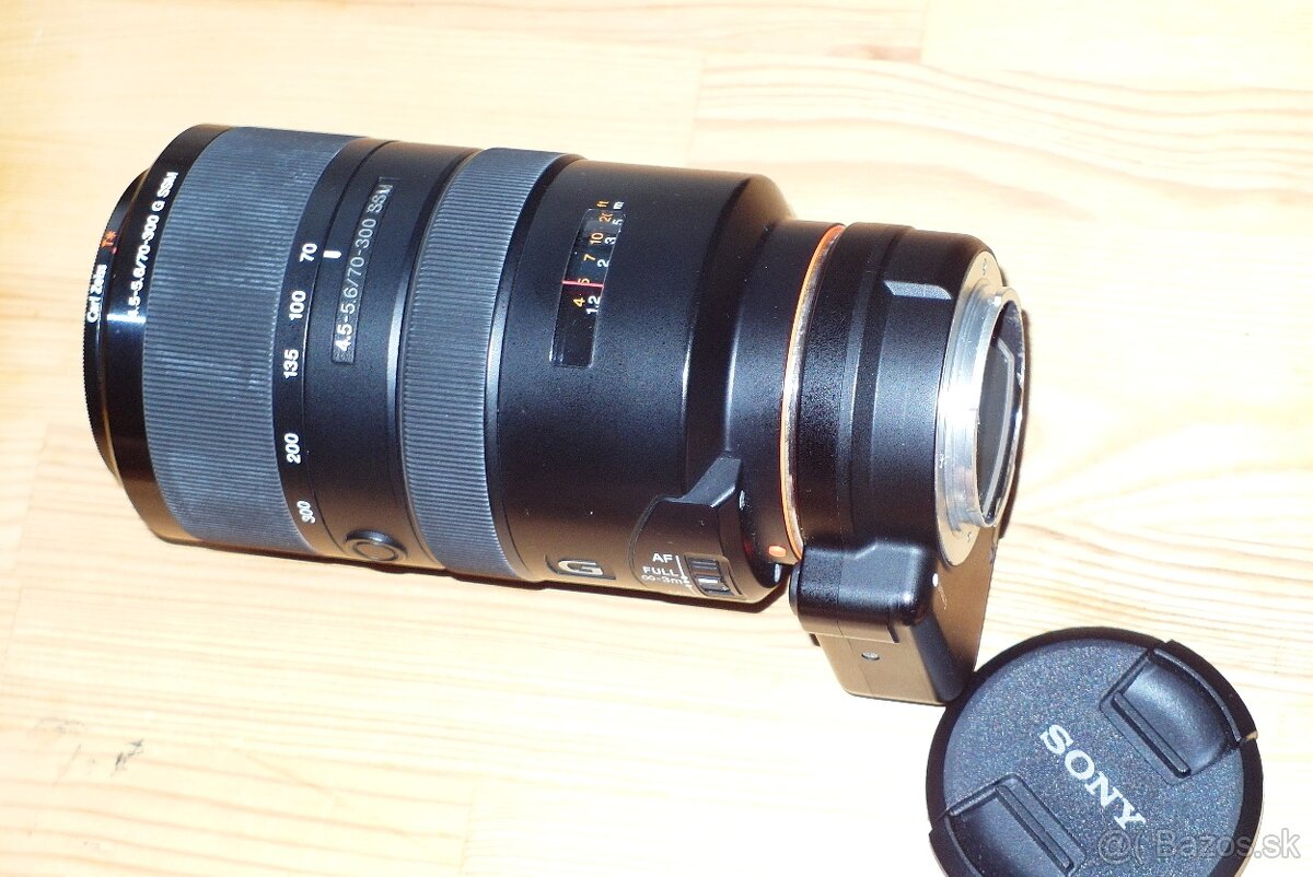 ZNIZENA CENA Predám objektív SONY 4,5-5,6/70-300 S SM G - 2