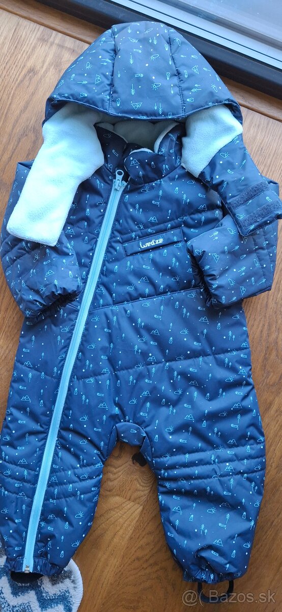 Nepremokavá detská zimná kombinéza 74 - 2