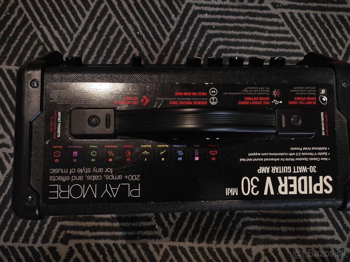 Line6 Spider V 30 MkII Modelingové gitarové kombo - 2
