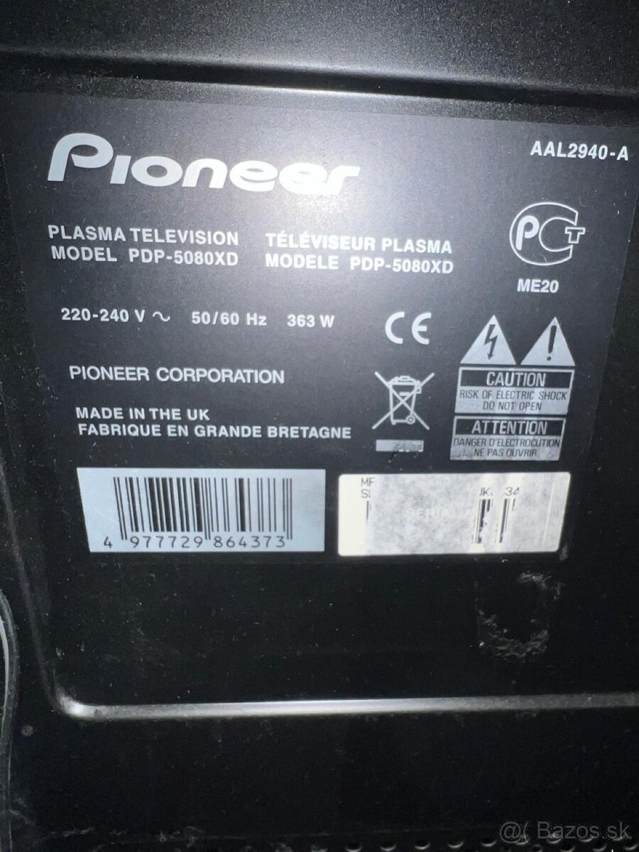 Plazmový televízor Pioneer - 2