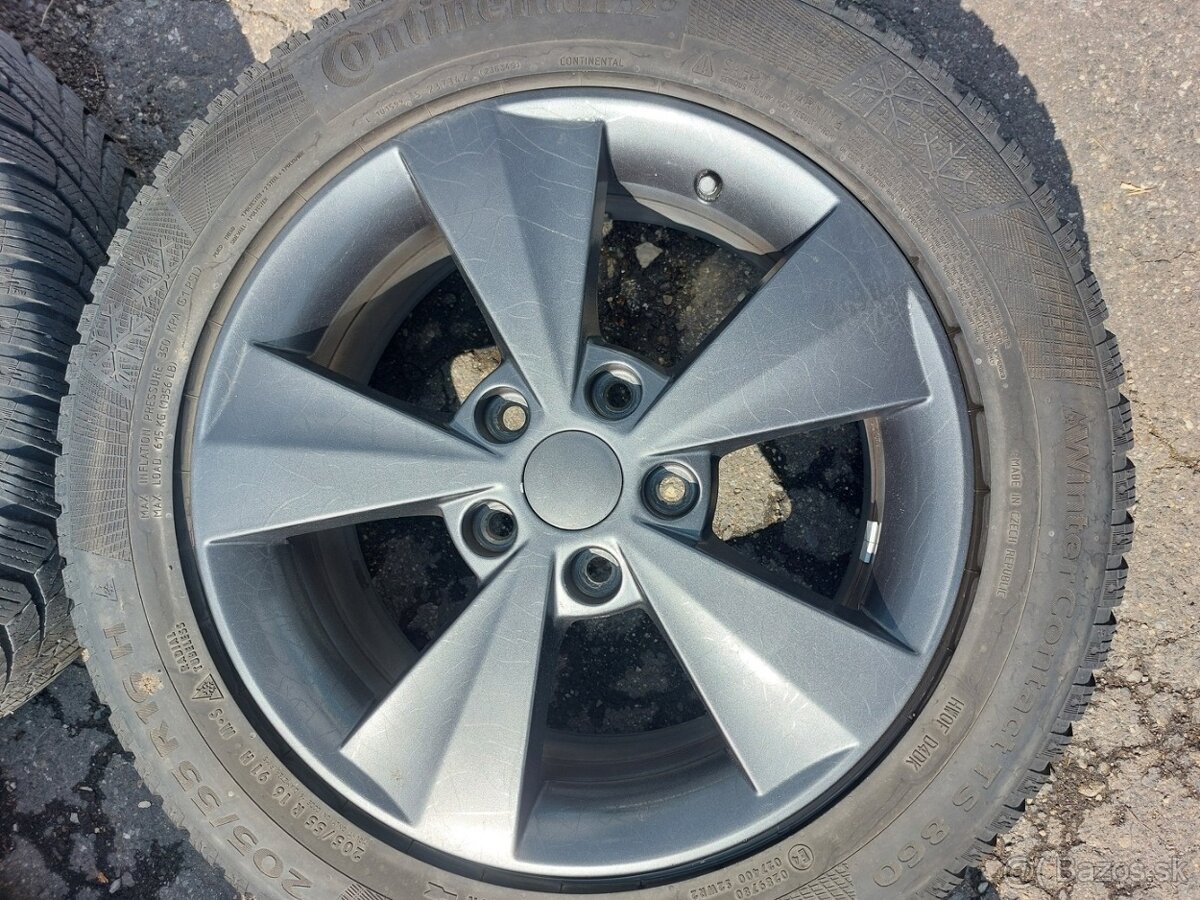 ELEKTRÓNY+PNEUMATIKY R16 5X112 6,5JX16 ET46 - 2