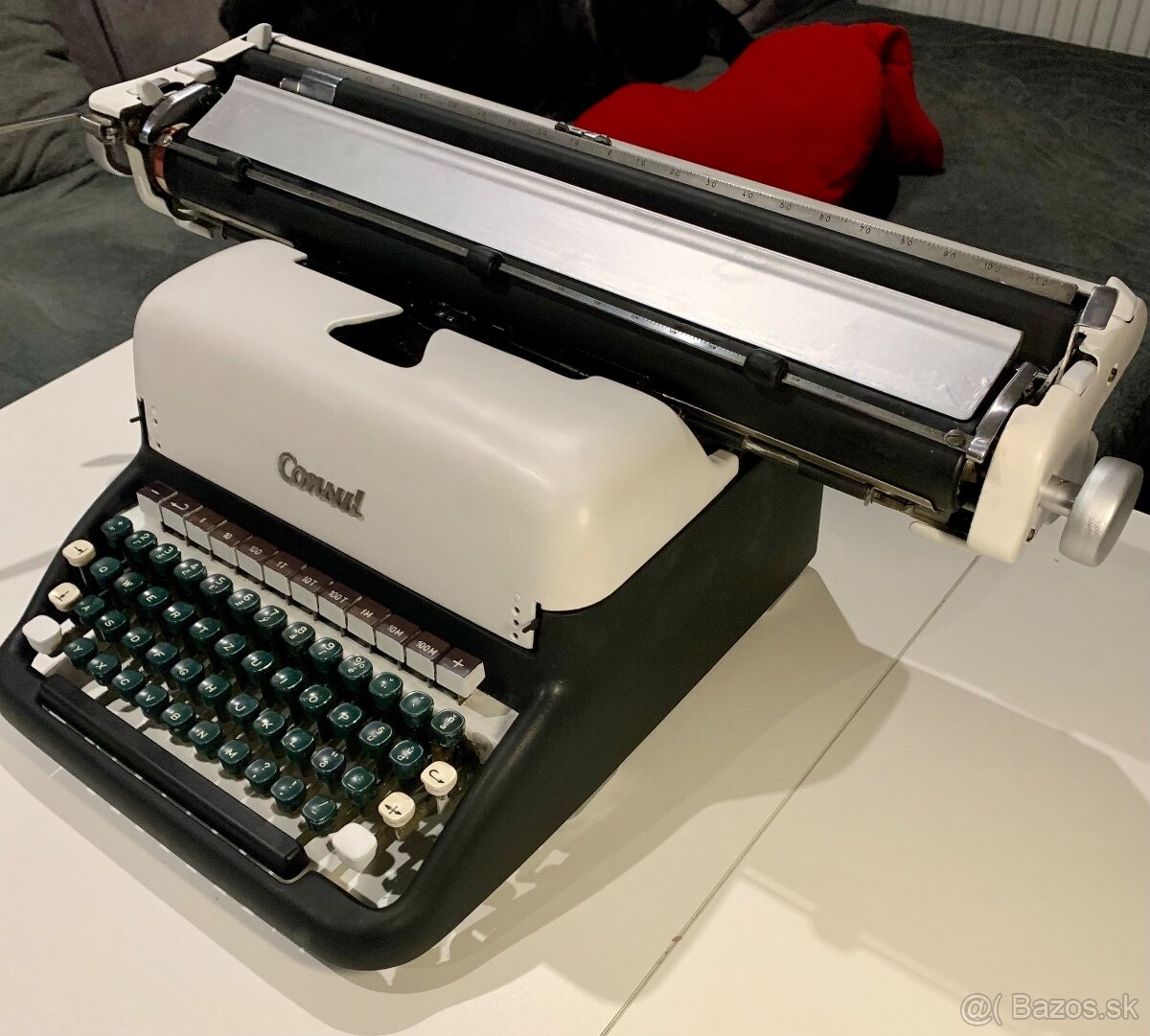 Písací stroj Consul / retro / - 2