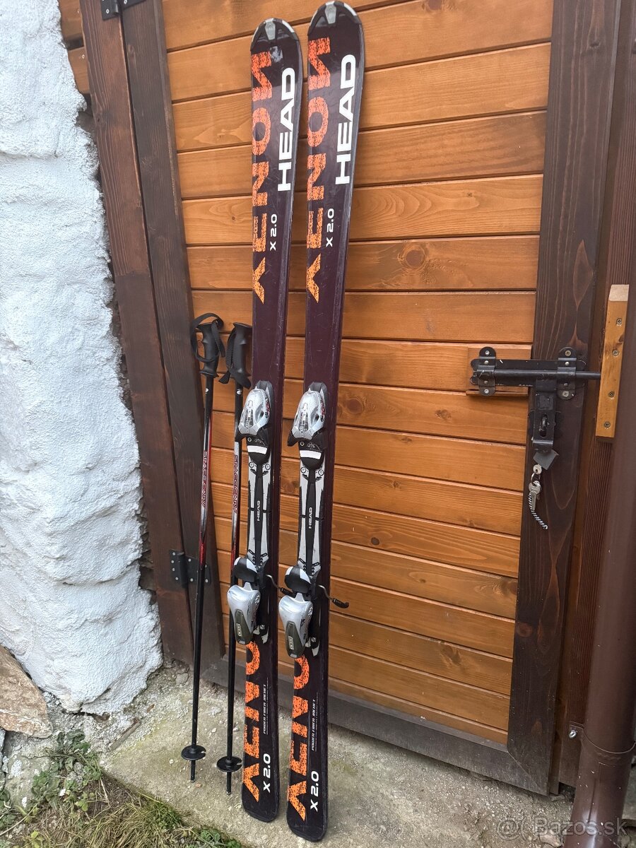 Predám pánske lyže Head 170 cm - 2