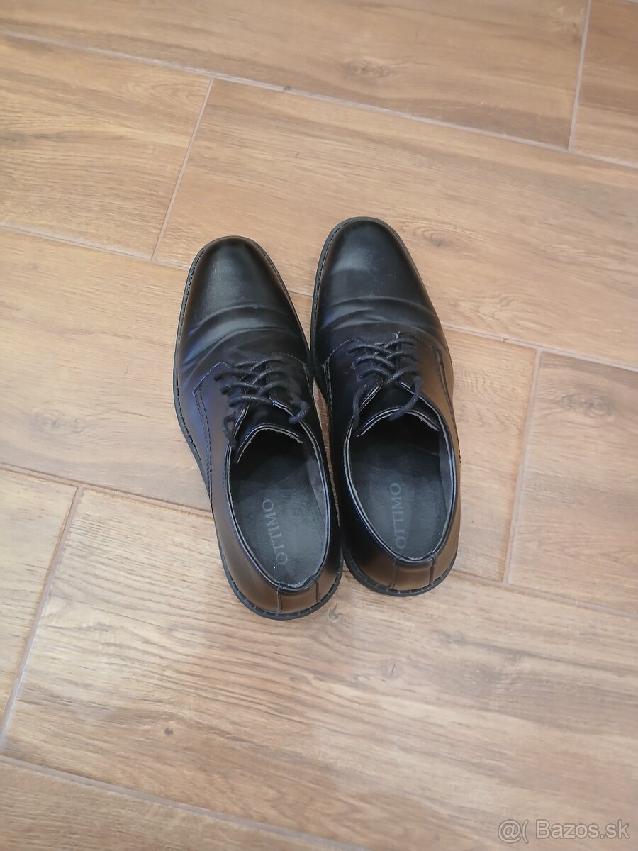 Detské poltopánky pre chlapcov vel. 37 - 2