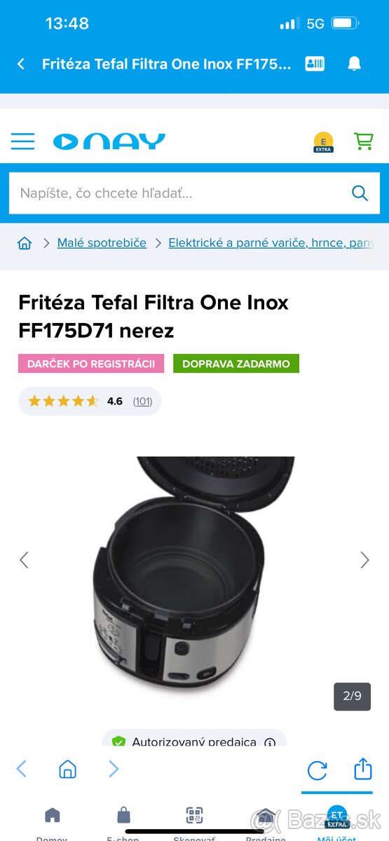 Friteza Tefal Filtra one inox - 2