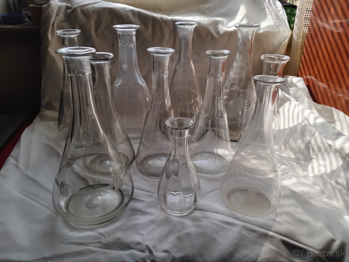 Karafy stare sklenene - 2