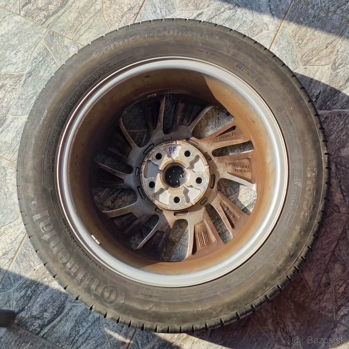 215/55 R17 Alu kolesá Suzuki - 2