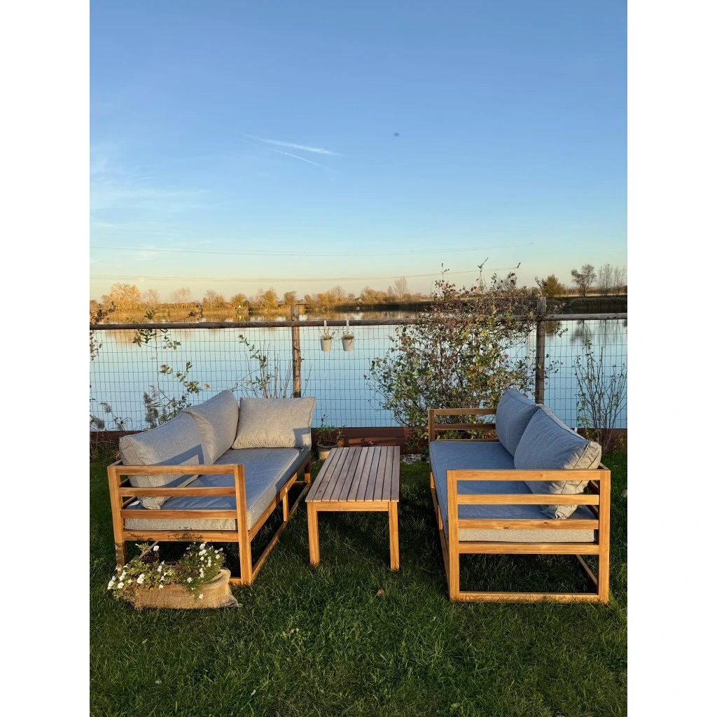 Variabilná drevená sedačka Evissa - 2