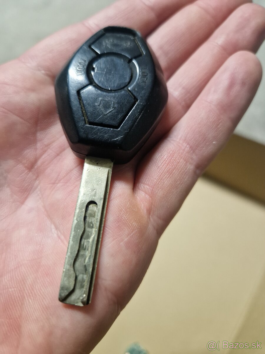 BMW modul imobilizéru / EWS‑3 – 61.35‑6 941 986.9 a klíč. - 2