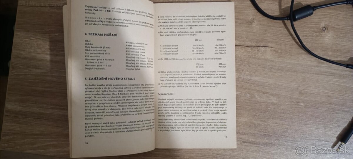 Návod na obsluhu Jawa - 2