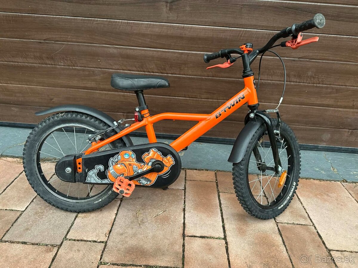 Predám detský bicykel BTWIN Discover 500 16" – výborný st - 2