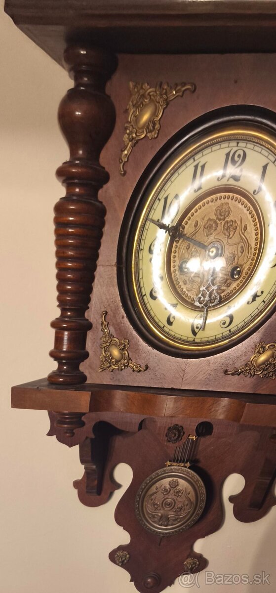 Starožitné hodiny SILESIA od fy Gustav Becker 1920 - 2