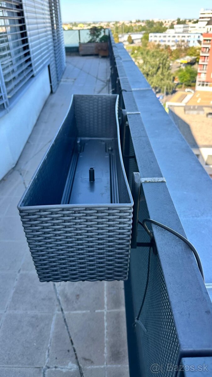 Lechuza Balconera kochlík (80 cm, závesný, antracit) - 2