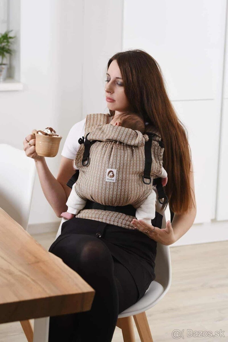 Ergonomický nosič Rischino Cinnamon Flexible – TOP stav - 2