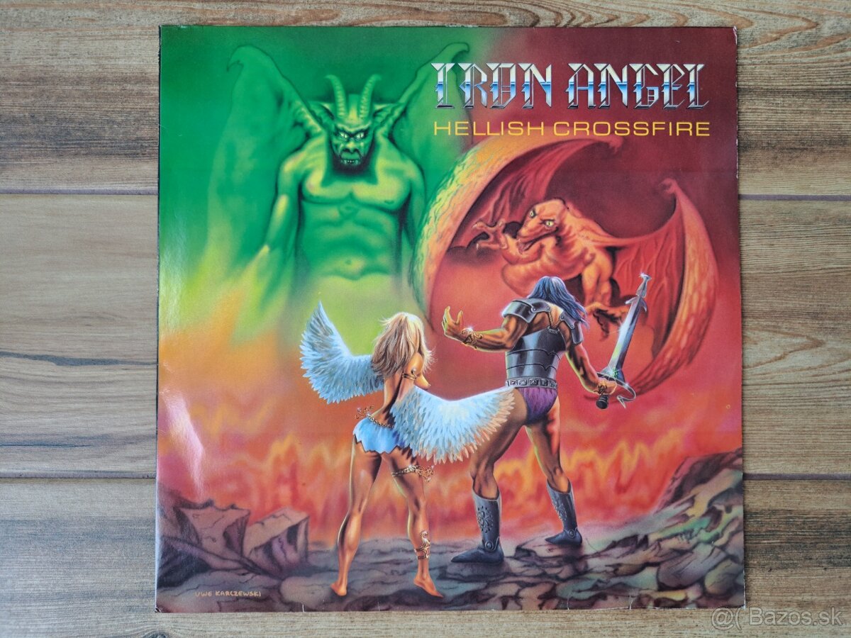 Lp IRON ANGEL - Hellish Crossfire - 2