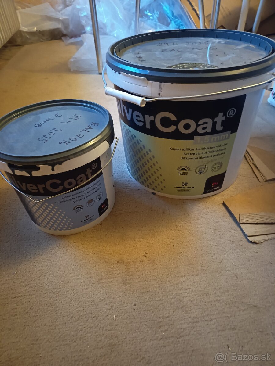 Silikónová omietka s penetrakom Antracit PeakSton - 2