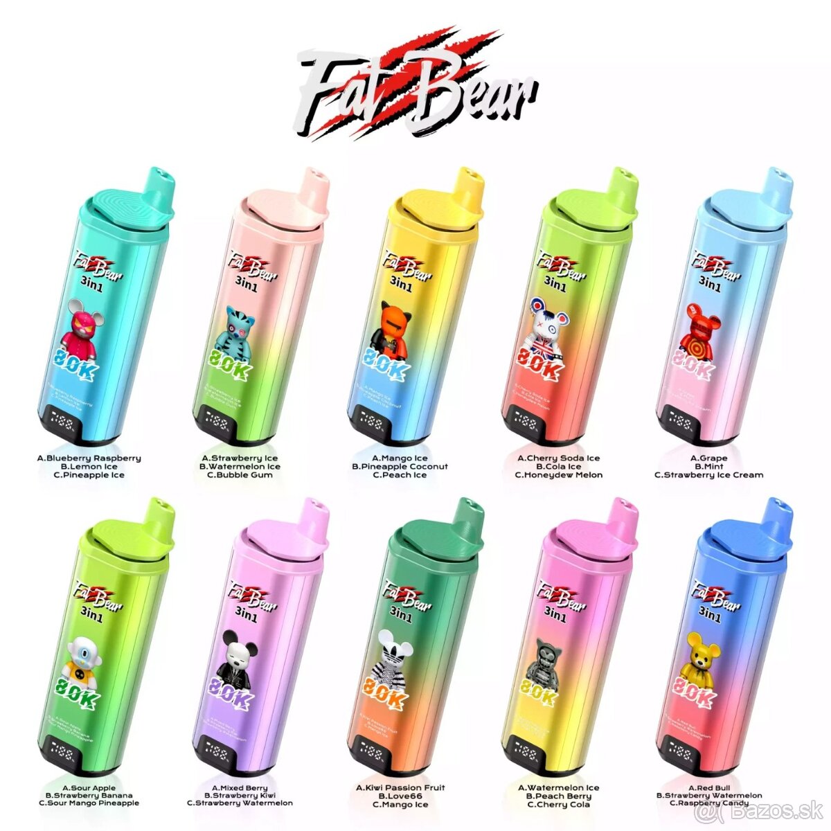 Predám 80k potahove vape - 2