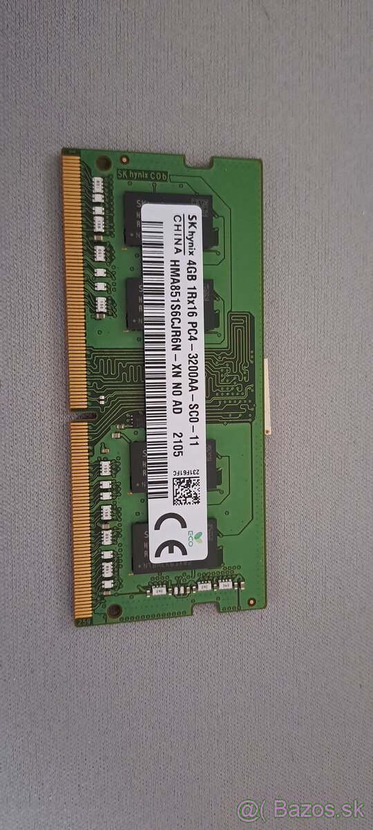 SK Hynix - 4GB DDR4 SO DIMM 3200 - 2