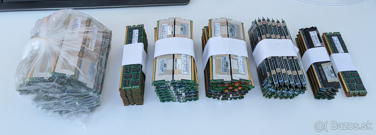 Moduly RAM do serverov, rôzne druhy, množstevné zľavy - 2
