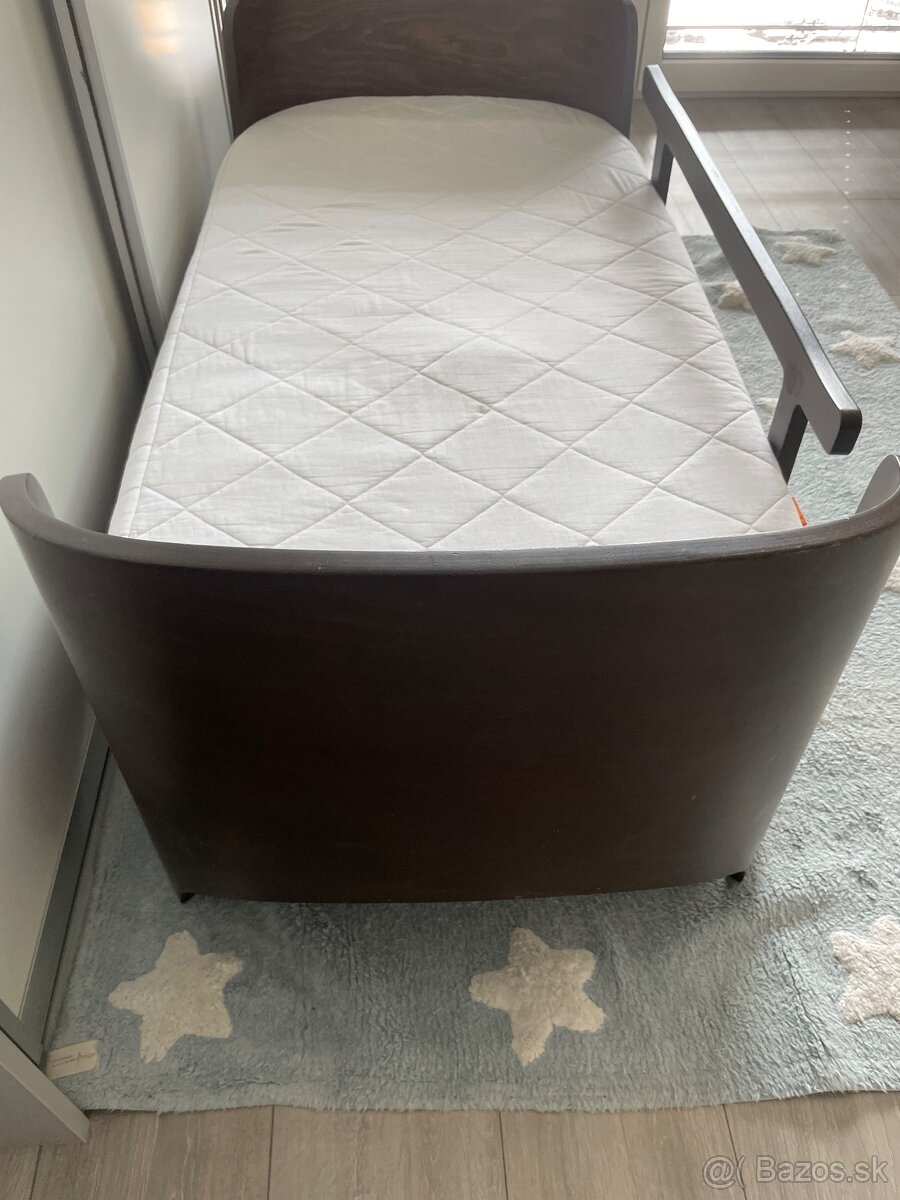 Drevená detská posteľ Leander - 2