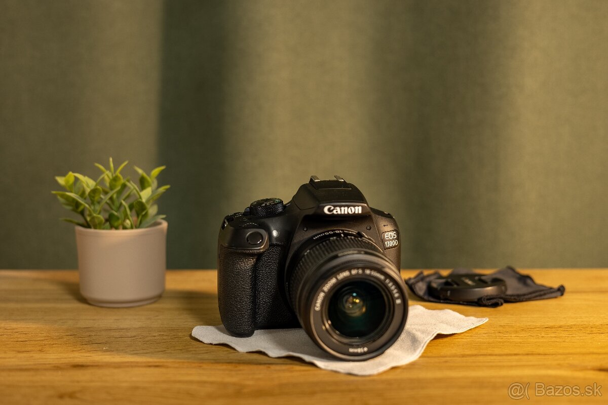Canon 1300D + 18-55mm a príslušenstvo - 2