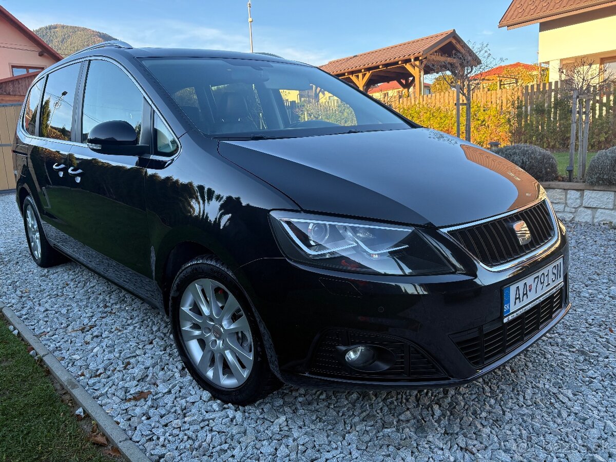 Seat Alhambra 2012 103kw TDI, 7 miest,228000km Panoráma - 2