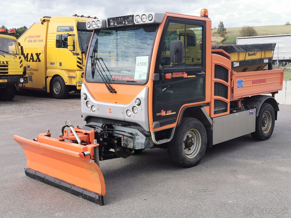 Prodám sklápěč KIEFER 1152 EURO 6 4x4 S3 zimní údržba - 2