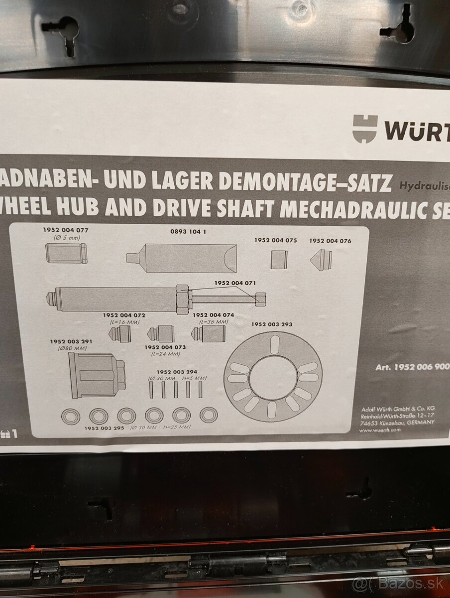 Predám sadu na demontáž náboja kolesa a hnacej hriadele - 2