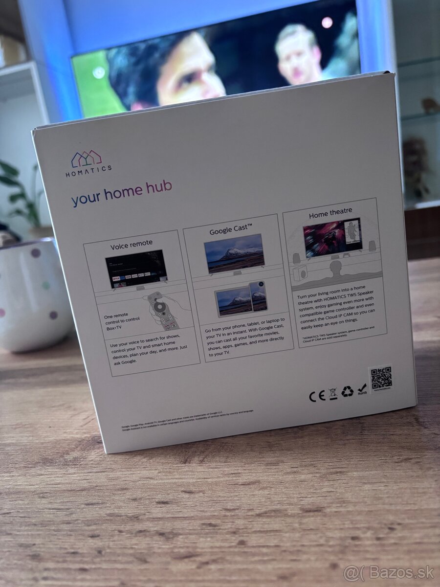 Multimediálne centrum - Homatics Box HD Android TV - 2